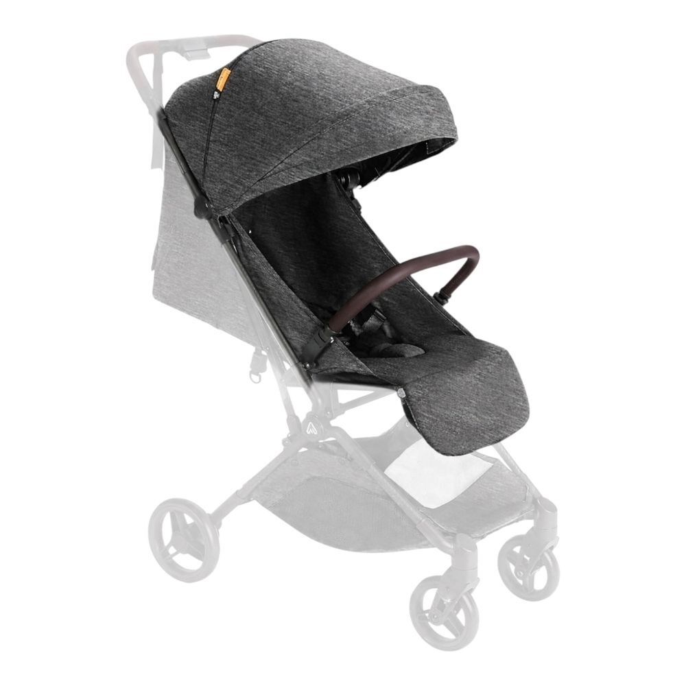 Mamazing Ultra Air Travel Stroller Replacement Spare Parts Seat Canopy Black
